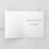 De Kaart van het Moederdag kat-Themed (Binnen)