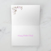 De Kaart van het moederdag met kat (Binnen)