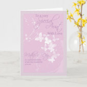 De Kaart van het moederdag, Speciale Tante (Gele Bloem)