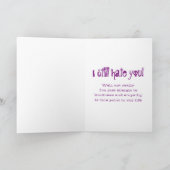 De Kaart van het moederdag: Tiener Angst (Binnen)