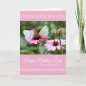 De Kaart van het moederdag van allebei van ons met (Voorkant)