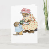 De Kaart van het Moederdag van de bever (Voorkant)