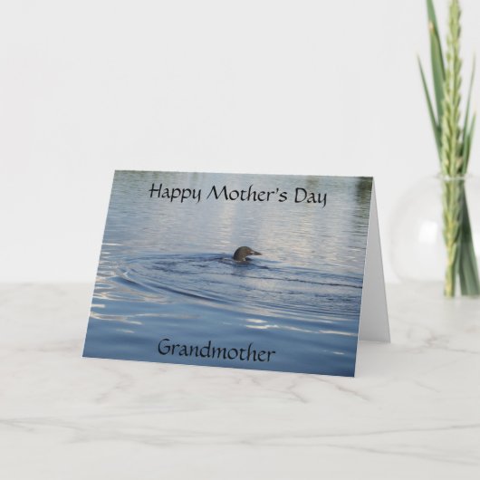 De Kaart van het Moederdag van de duiker voor een (Voorkant)