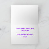 De Kaart van het Moederdag van de orchidee (Binnen)