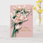 De Kaart van het Moederdag van de Rozen van de (Gele Bloem)