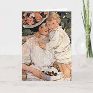 De Kaart van het Moederdag van de "Tante" van