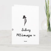 De Kaart van het Moederdag van de tekkel (Achterkant)