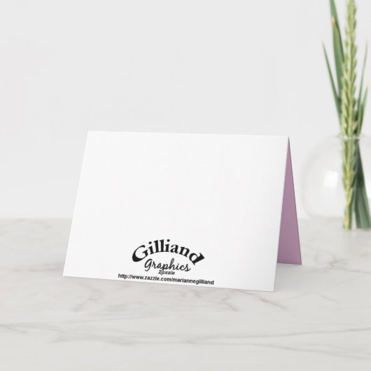 De Kaart van het Moederdag van de vlinder (Achterkant)