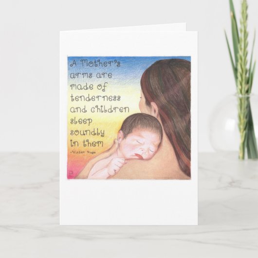 De Kaart van het Moederdag van de Wapens van een (Voorkant)