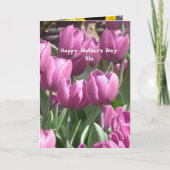 De Kaart van het moederdag van enig mamma om mamma (Voorkant)