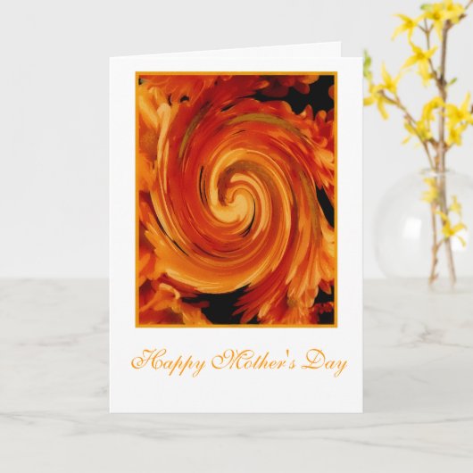 De Kaart van het Moederdag van het Geheugen van de (Gele Bloem)