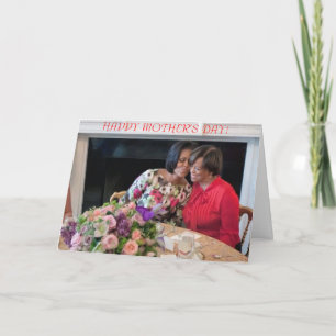 De Kaart van het Moederdag van Michelle Obama