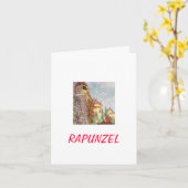 De Kaart van het Moederdag van Rapunzel (Gele Bloem)