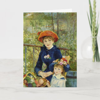 De Kaart van het Moederdag van Renoir