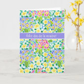 De Kaart van het Moederdag van sleutelbloemen, (Gele Bloem)