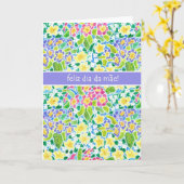 De Kaart van het Moederdag van sleutelbloemen, (Gele Bloem)