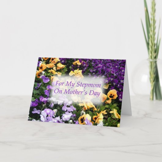 De Kaart van het Moederdag van Stepmom (Voorkant)