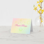 De Kaart van het Moederdag van "zoete Mamma's" - (Gele Bloem)