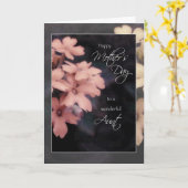 De Kaart van het moederdag voor Tante, de Flox van (Gele Bloem)