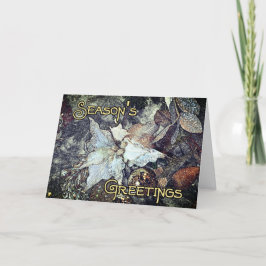 De Kaart van het Ornament van de Groeten van het