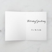 De Kaart van het Ornament van Kerstmis (Binnen)