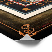 De kaart van het Poster van de bekende piraten (Hoek)