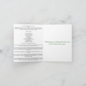 De Kaart van het Recept van het Koekje van (Binnen)