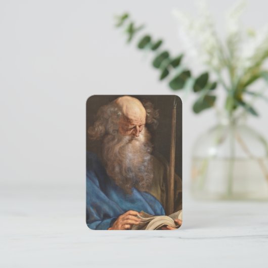 De Kaart van het St. Thomas Gebed Visitekaartje (Staand voorkant)