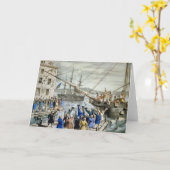 De Kaart van het Theekransje van Boston, Nathaniel (Gele Bloem)