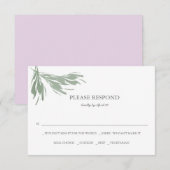 De Kaart van het Tussenvoegsel van het Huwelijk Notitiekaartje (Voorkant / Achterkant)