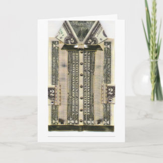 de kaart van het verjaardagsgeld