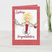 De Kaart van het verpleegkundige Afstuderen voor h (Voorkant)