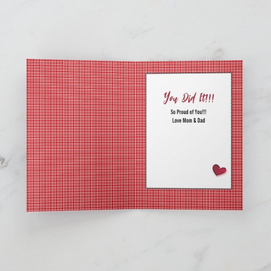 De Kaart van het verpleegkundige Afstuderen voor h (Binnen)