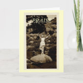 De Kaart van het Vers van de Bijbel van het Lof (Voorkant)