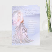 De Kaart van het Verzoek van het Bruidsmeisje van (Voorkant)