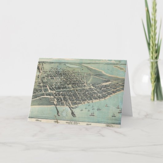 De Kaart van het vogelperspectief van Corpus (Voorkant)