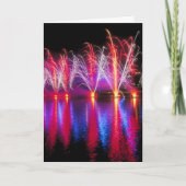 De Kaart van het Vuurwerk van de Dag van de (Voorkant)