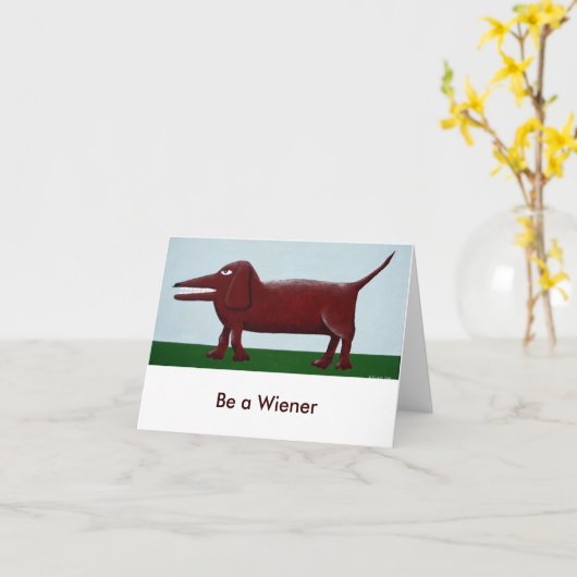 De Kaart van het worstje (Gele Bloem)