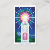 De kaart van je echte zelf contactkaartje (Voorkant)