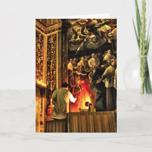 De kaart van Kerstmis