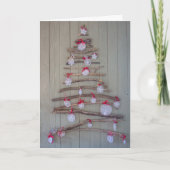 De kaart van Kerstmis, boom (Voorkant)
