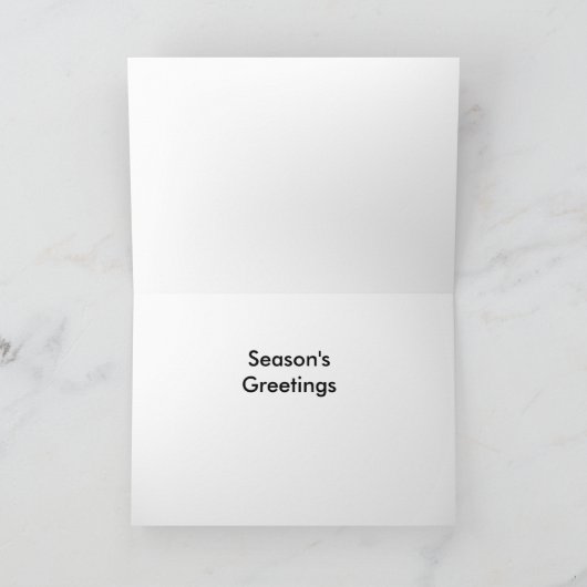 De Kaart van Kerstmis van de Assertiviteit van de (Binnen)