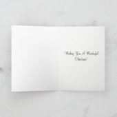 De Kaart van Kerstmis van de Ijsbeer (Binnen)