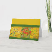 De Kaart van Kerstmis van Holidaze van de mink - (Voorkant)