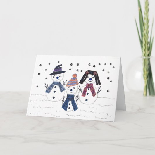 De Kaart van Kerstmis van Sila (Voorkant)