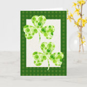 De Kaart van klavers (Gele Bloem)