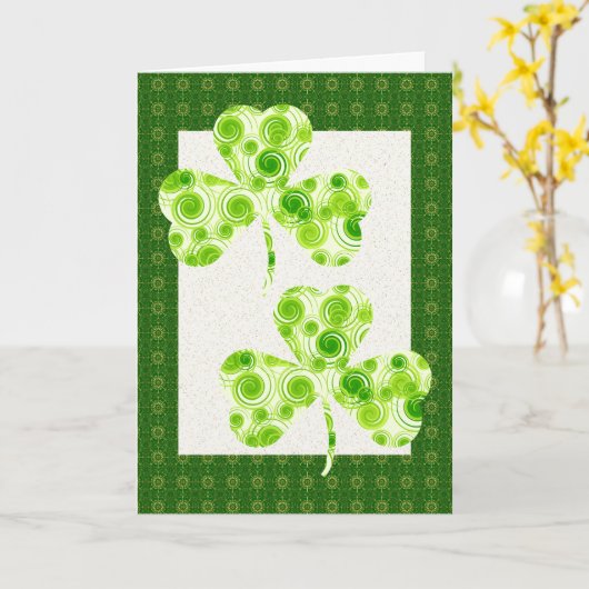 De Kaart van klavers (Gele Bloem)