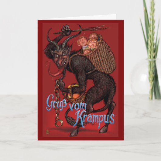 De Kaart van Krampus (Voorkant)