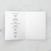 De kaart van Kwanzaa van de "plengoffer" (Binnen)