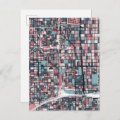 De Kaart van Kyoto Japan (Voorkant / Achterkant)